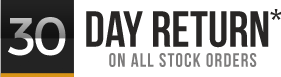 30 Day Return Policy If you're unhappy with your order we offer a 30 day return policy on all online purchases