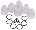 SENSIT 870-00019 Replacement Calibration Sensor Cap with &amp;quot;O&amp;quot; Rings, Pack of 6-