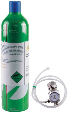 SENSIT 881-00057 Calibration Gas Kit for the HCN, 10ppm HCN, 34L-