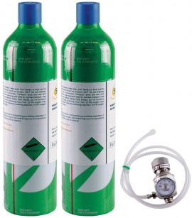 SENSIT 881-00058 Calibration Kit for the HCN with 2 Cylinders, 100ppm CO and HCN, 34L-