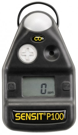 SENSIT P100 Single-Gas Detector, CO, 4-year warranty-